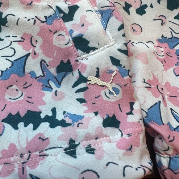 Women's Puma Bloom Full Zip Shell Golf Jacket Windbreaker Size S NWT - Picture 6 of 13